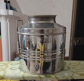 fusto olio 30 lt. con rubinetto 