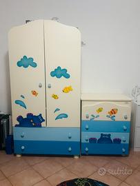 Cameretta Azur / ippopotamo