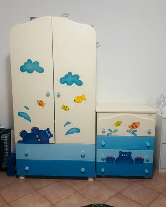 Cameretta Azur / ippopotamo