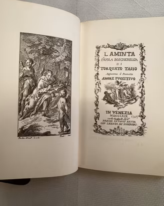 L’Aminta Torquato Tasso ed anastatica 1967