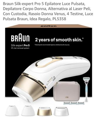 BRAUN Silk Expert PRO 5 - Epilatore NUOVO!