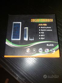 caricatore portatile a ricarica solare universale