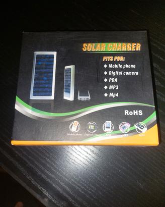 caricatore portatile a ricarica solare universale