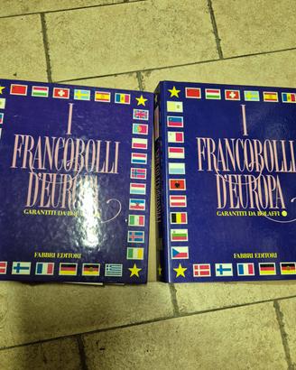 3 faldoni francobolli bolaffi e  fabbri editore