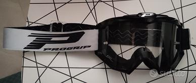 Casco e mascherina motocross 