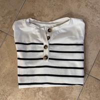 Maglione a righe