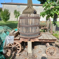 Torchio carrellato inizio '900