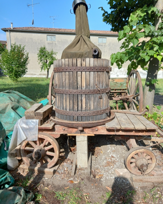 Torchio carrellato inizio '900