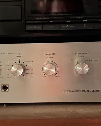 Amplificatore stereo Toshiba SB-210 vintage japan