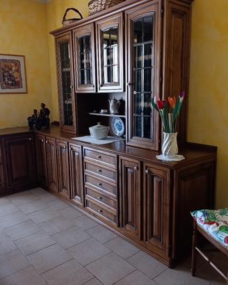 cucina con soggiorno