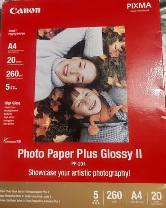 3 Pacchi fogli Photo Paper Glossy 