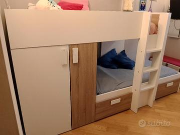 letto a ponte 