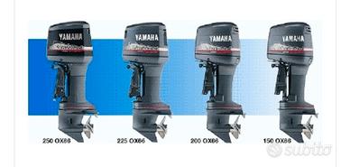 Motori fuoribordo Yamaha a 2 tempi