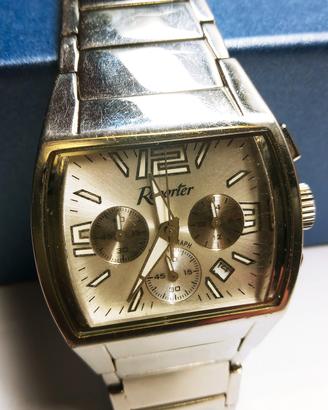 Orologio acciaio Reporter uomo