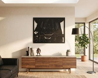 Shinigami - Naruto quadro in metallo 