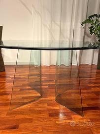 Tavolo rotondo cristallo