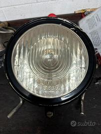 Faro bosch ES150 raro senza spia con devio staffe