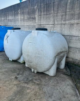 Cisterne Polietilene acqua liquidi orto 3000 litri
