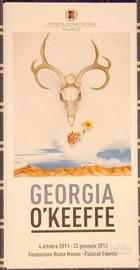 138 - DEPLIANT MOSTRA GEORGIA O'KEEFFE, ROMA (B)