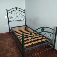 Letto singolo in ferro 