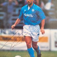 Rara Cartolina Autografata di Corradini Giancarlo