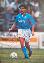 Rara Cartolina Autografata di Corradini Giancarlo