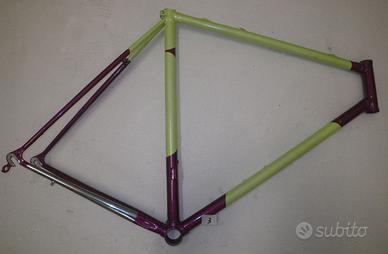 TELAIO CORSA COLUMBUS CROMOR    V. giallo/viola