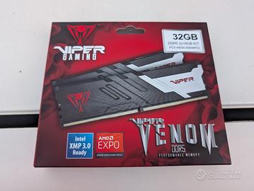 RAM Patriot Viper Venom 32gb (2×16) 6000MT/s CL 30