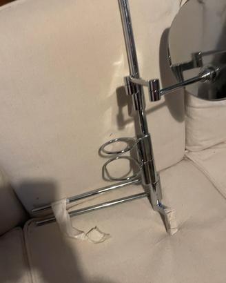 Specchio  x bagno su supporto estensibile