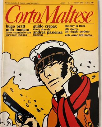 HUGO PRATT Corto Maltese rivista
