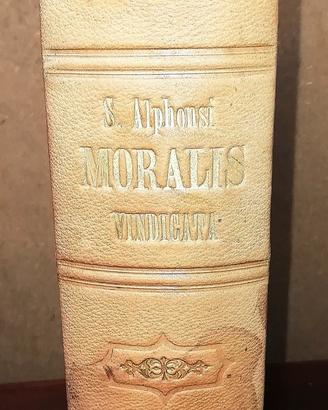 Libro antico del 1873. "Doctrina Moralis Indicata"
