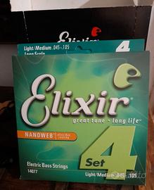 ELIXIR MUTA CORDE PER BASSO 4 CORDE 174077 45-105