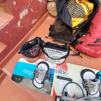 Kite completi cabrinha 10 e 7 mq completi di tavol