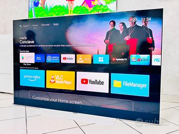 Tv smart tv 4k 65 pollici