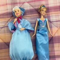 Bambole Cenerentola e fata madrina