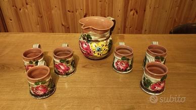 caraffa con boccali