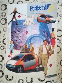 Pininfarina Eta Beta 1996 -Fronte/Retro Poster-