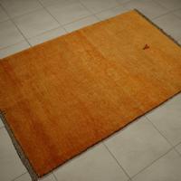 Tappeto Gabbeh arancio-giallo circa 150x100 cm