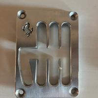 Placca selettore cambio Ferrari