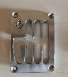 Placca selettore cambio Ferrari