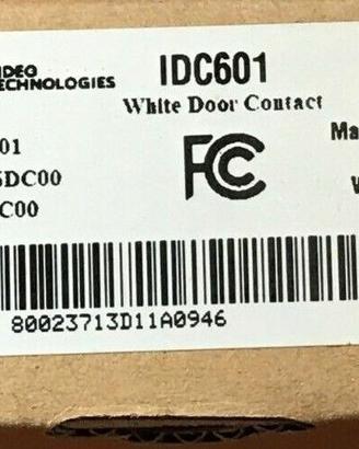 Sensore allarme wireless finestra RSI IDC601 video