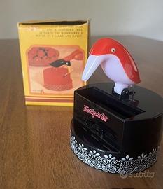 Dispenser stuzzicadenti picchio vintage