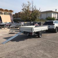 Rimorchio carrello per auto 251x153 o 212x128