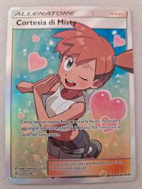 Carta pokemon Cortesia di Misty Full Art