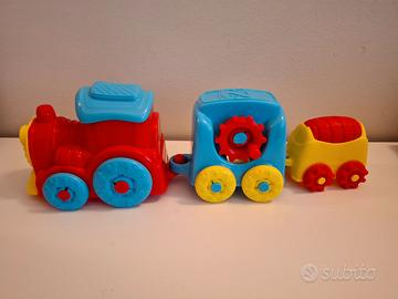 Gioco didattico evolutivo - Trenino impilabile