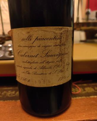 Vino Cabernet Sauvignon dell'az. agricola L. Gozzo