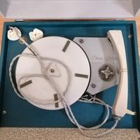  Fono valigia Allocchio, radio, giradischi