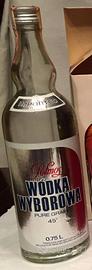 Bottiglia Vodka Wiborowa pure grain 45° - 75 cl