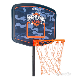 Canestro basket Tarmak B200 EASY da 1,60m a 2,20m