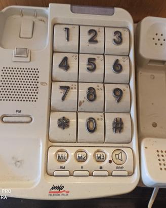 Telefono fisso tasti grandi originale Telecom